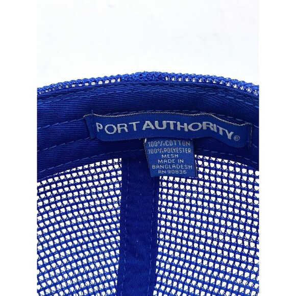 Port Authority JDRF Men’s Blue Black Basebll Cap Hook & Loop Strap 90835 - Picture 7 of 7